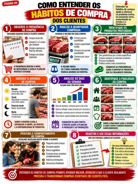 Como entender os hábitos de compra dos clientes