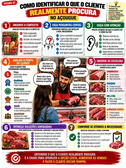 Como identificar o que o cliente realmente procura